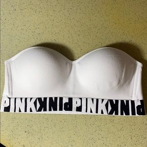 Pink Victoria’s Push-Up Bandeau Bra